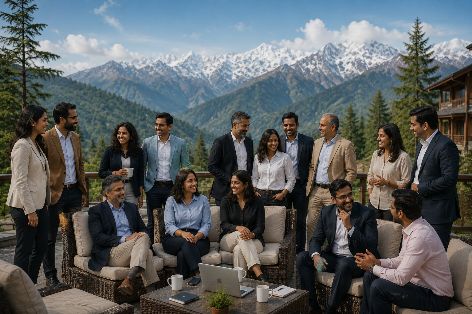Leadership retreat in the Himalayas