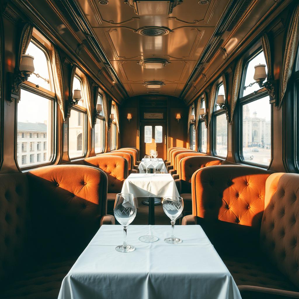 Vintage rail carriage